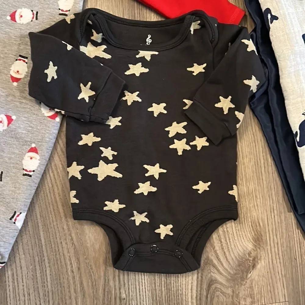 ((3 PIECE)) BABY BOY BUNDLE SIZE 3-6 MONTHS